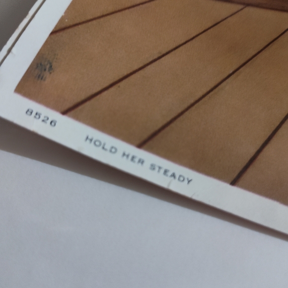 Original Lithoprint 1940s Pinup On boat - Picture 2 of 3